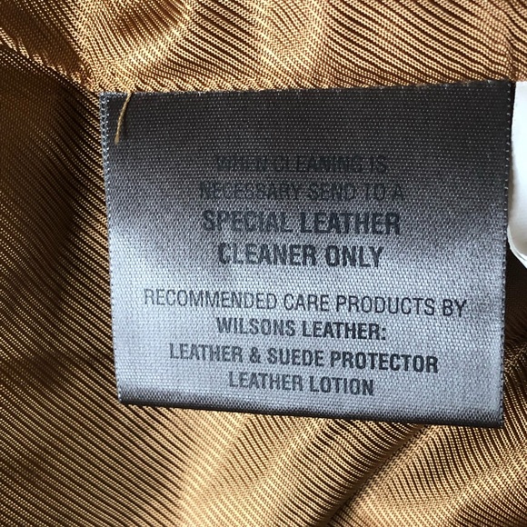 Wilson’s Leather Vest with Suede Flowers Sz S - Picture 7 of 7